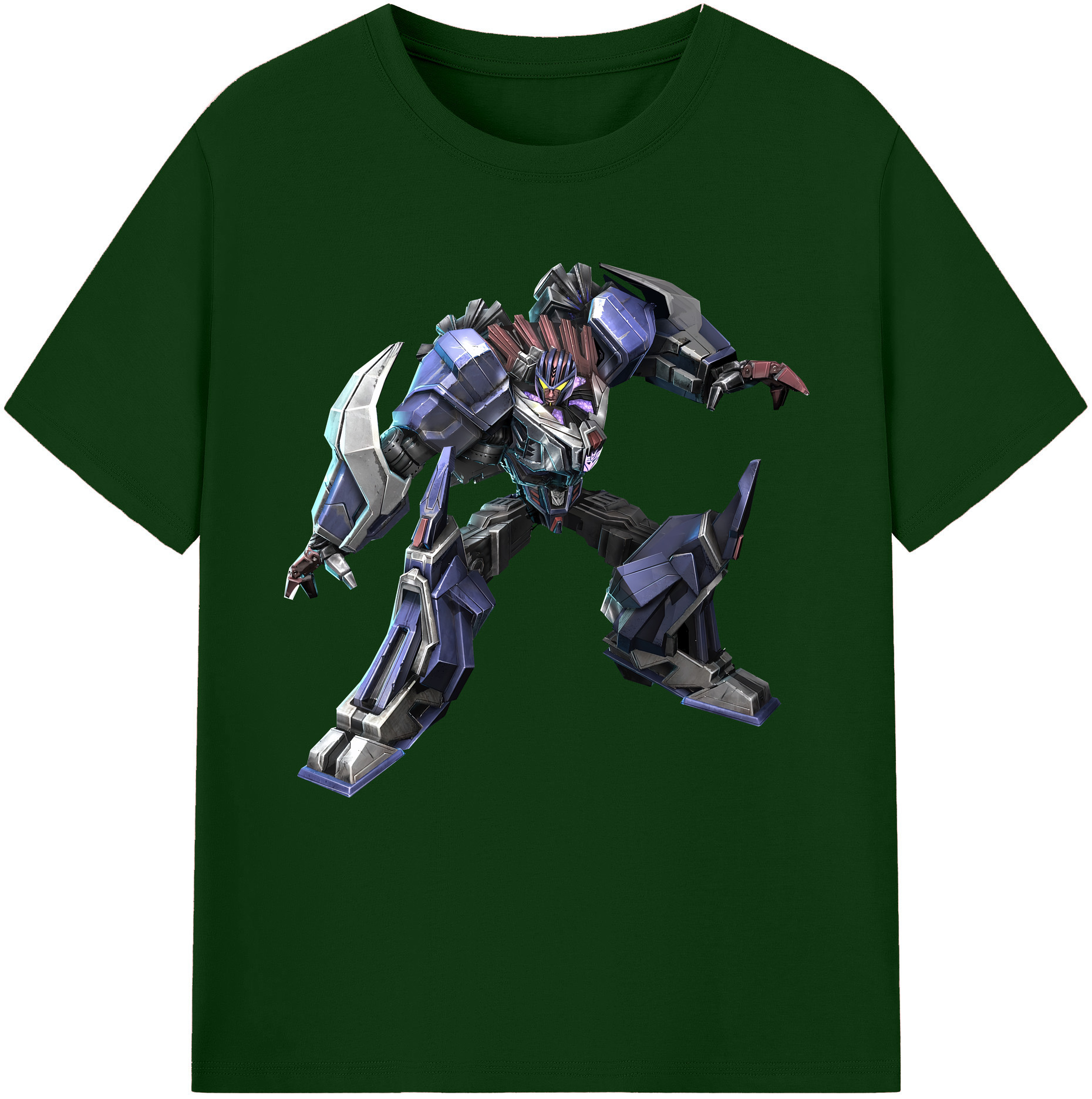 （画像用） Transformers トランスフォーマー 綿100％半袖Tシャツ（フロントプリント）